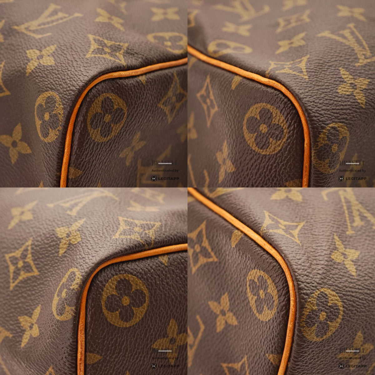 LOUIS VUITTON Monogram Speedy 40 M41522 Handbag Brown【ImportFeeFREE】