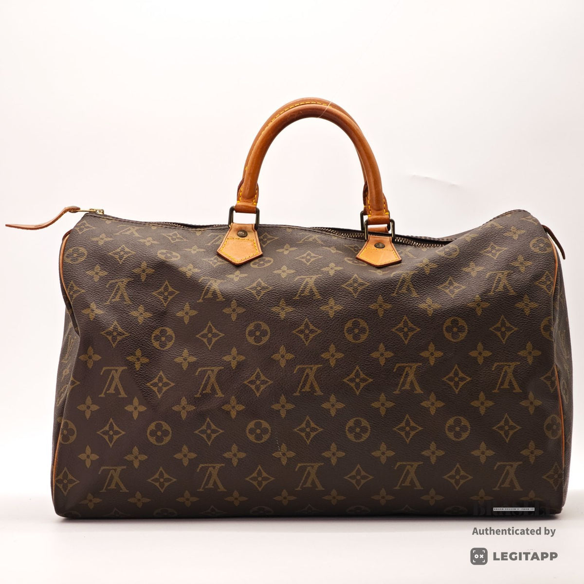 LOUIS VUITTON Monogram Speedy 40 M41522 Handbag Brown【ImportFeeFREE】