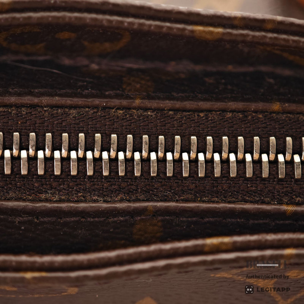 LOUIS VUITTON Monogram Cabas Piano M51148 Tote Bag Brown【ImportFeeFREE】