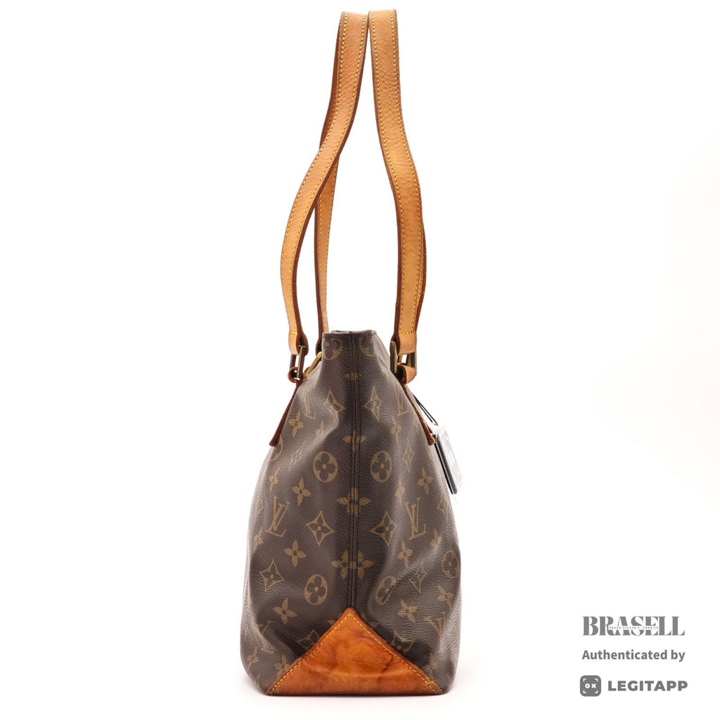 LOUIS VUITTON Monogram Cabas Piano M51148 Tote Bag Brown【ImportFeeFREE】