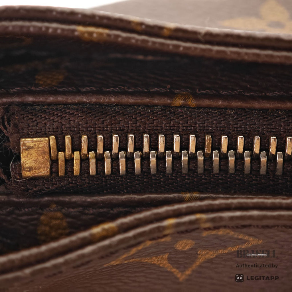 LOUIS VUITTON Monogram Cabas Piano M51148 Tote Bag Brown【ImportFeeFREE】