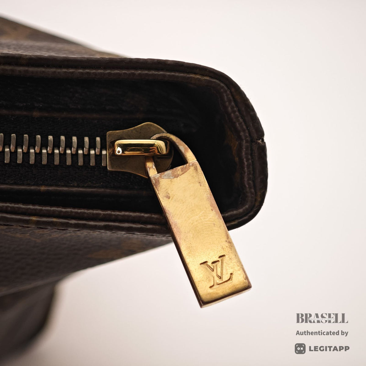 LOUIS VUITTON Monogram Cabas Piano M51148 Tote Bag Brown【ImportFeeFREE】