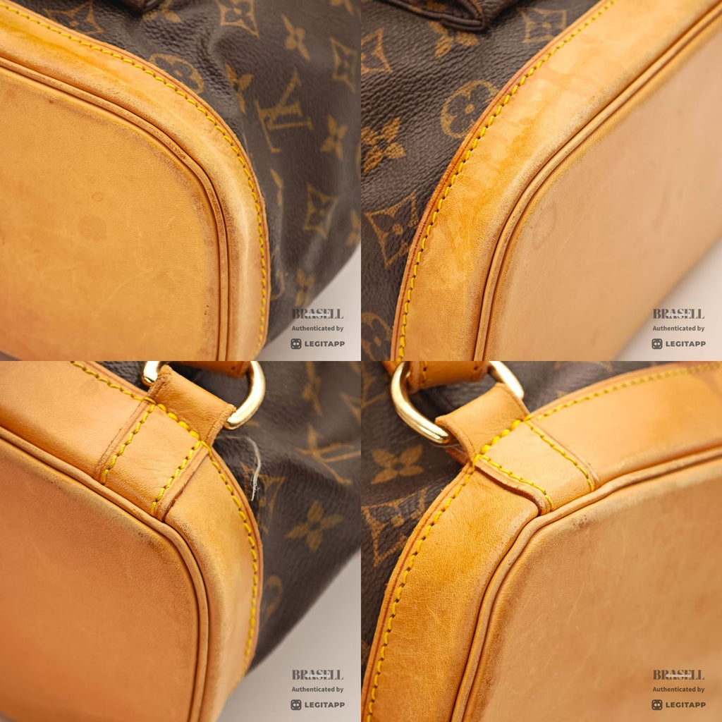 LOUIS VUITTON Monogram Montsouris GM M51135 Backpack ImportFeeFREE】