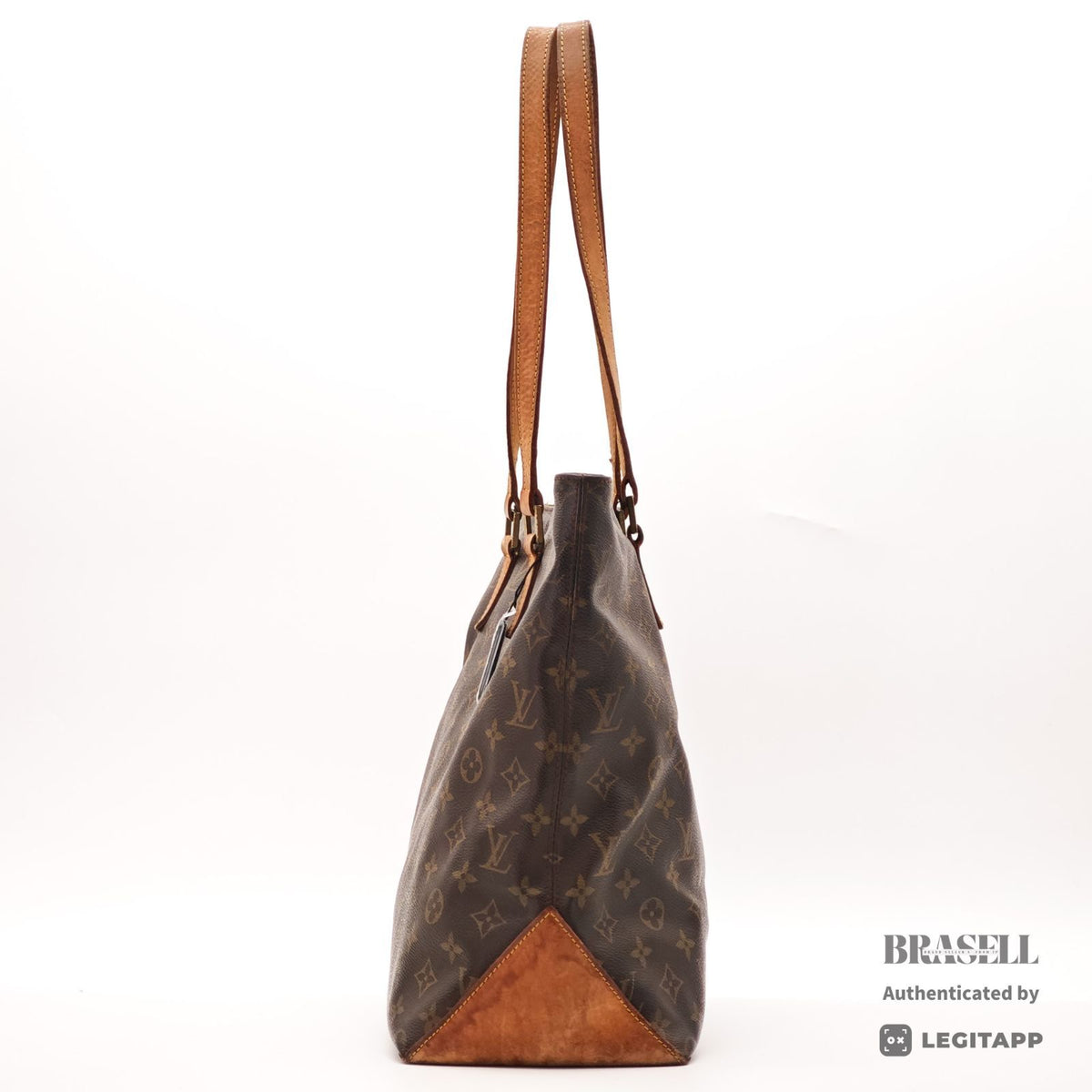 LOUIS VUITTON Monogram Cabas Mezzo M51151 Large Tote Bag 【ImportFeeFREE】