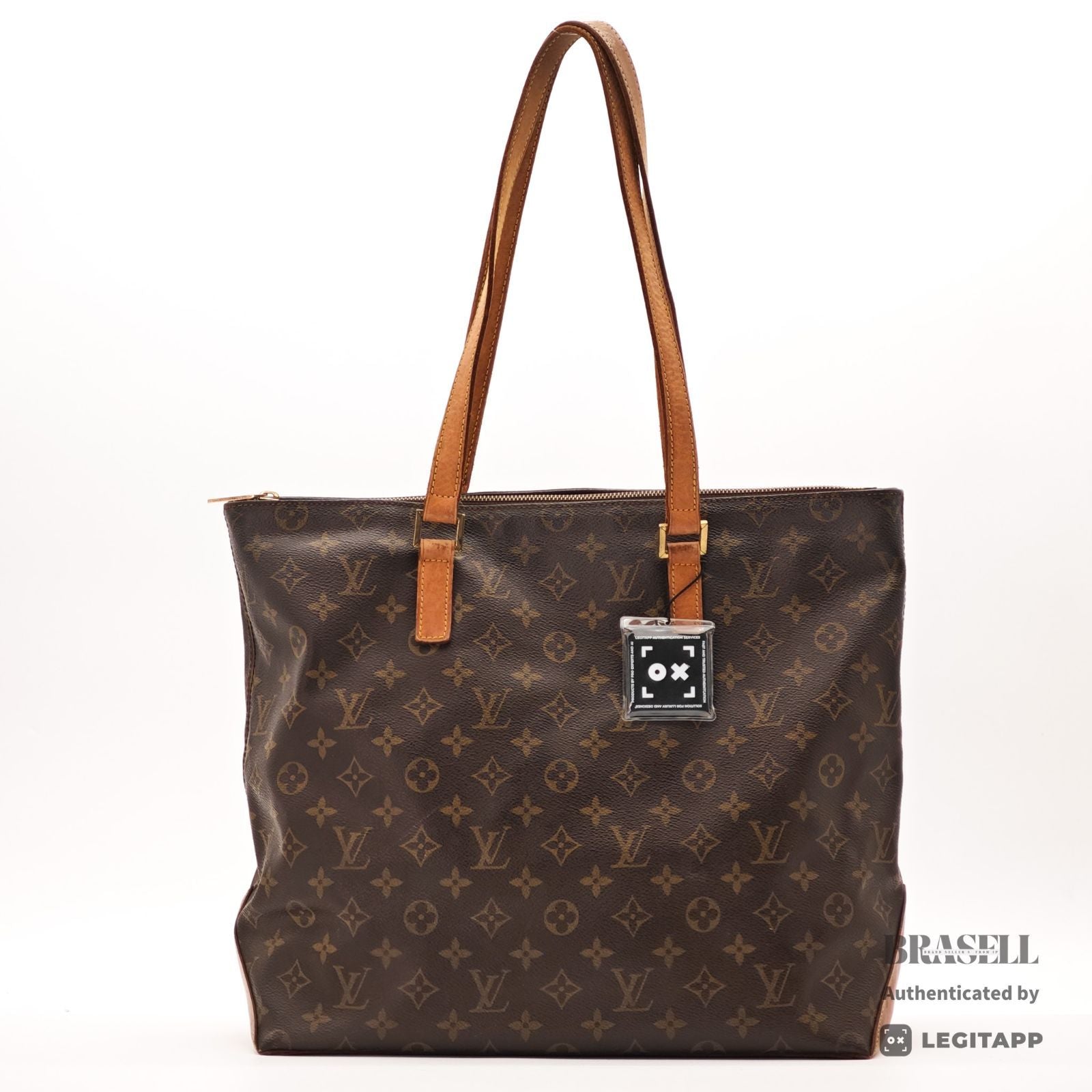 LOUIS VUITTON Monogram Cabas Mezzo M51151 Large Tote Bag 【ImportFeeFREE】