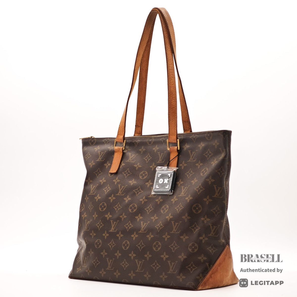 LOUIS VUITTON Monogram Cabas Mezzo M51151 Large Tote Bag 【ImportFeeFREE】