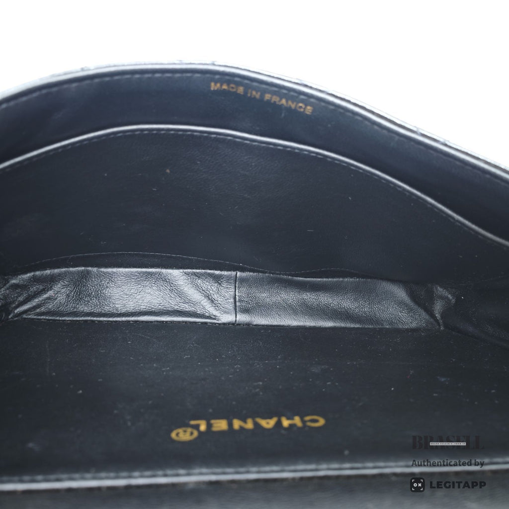 CHANEL Matelasse Handbag Black Women's Dust Bag Guarantee Card【ImportFeeFREE】