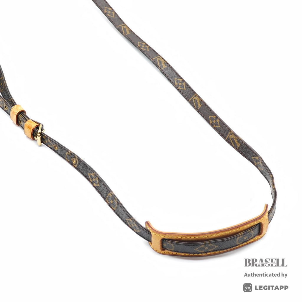 LOUIS VUITTON Monogram Pochette Marly M51828 Shoulder Bag Brown【ImportFeeFREE】