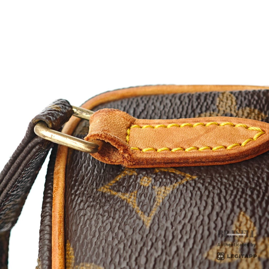 LOUIS VUITTON Monogram Pochette Marly M51828 Shoulder Bag Brown【ImportFeeFREE】