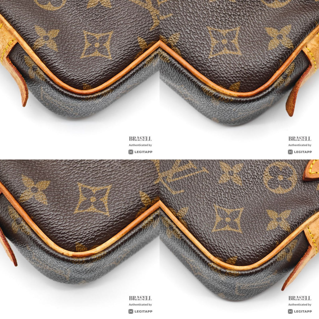 LOUIS VUITTON Monogram Pochette Marly M51828 Shoulder Bag Brown【ImportFeeFREE】
