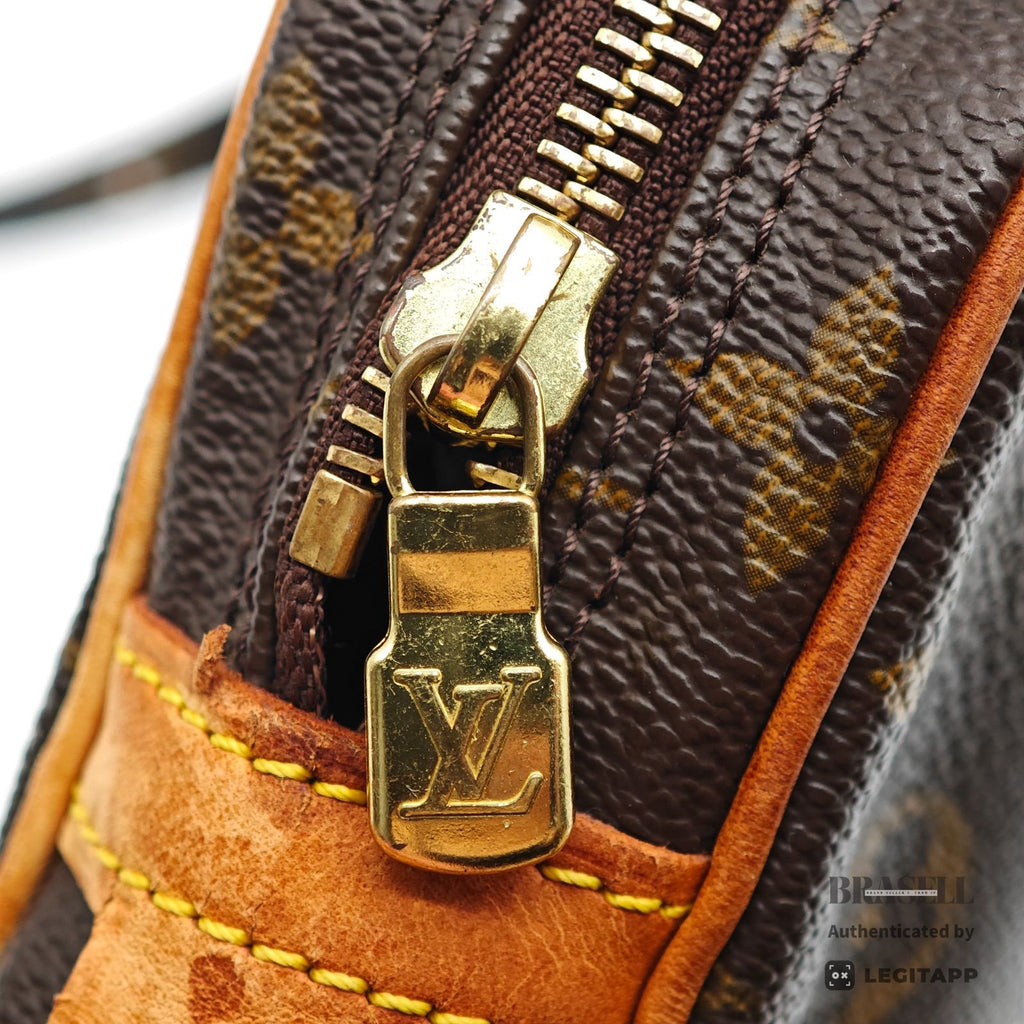 LOUIS VUITTON Monogram Pochette Marly M51828 Shoulder Bag Brown【ImportFeeFREE】