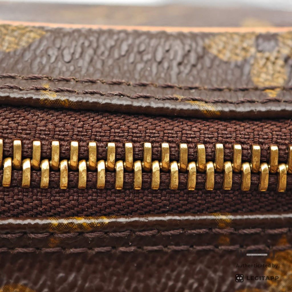 LOUIS VUITTON Monogram Pochette Marly M51828 Shoulder Bag Brown【ImportFeeFREE】