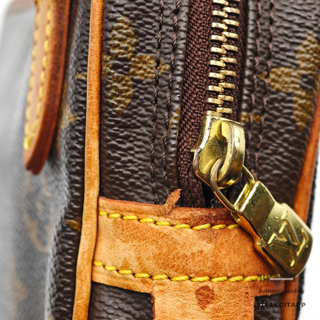 LOUIS VUITTON Monogram Pochette Marly M51828 Shoulder Bag Brown【ImportFeeFREE】