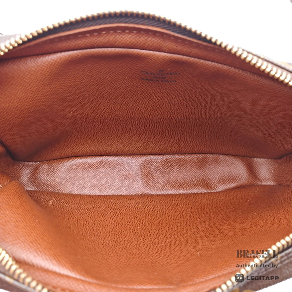 LOUIS VUITTON Monogram Pochette Marly M51828 Shoulder Bag Brown【ImportFeeFREE】