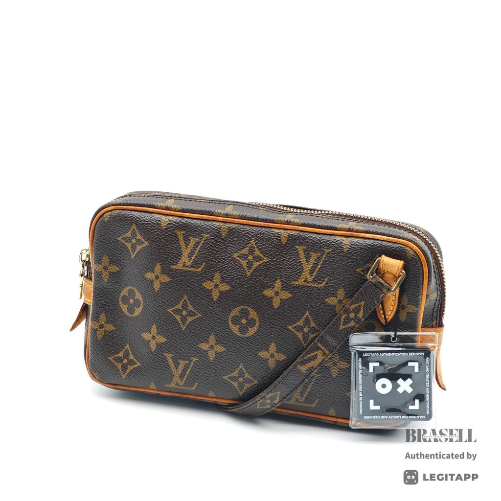 LOUIS VUITTON Monogram Pochette Marly M51828 Shoulder Bag【ImportFeeFREE】