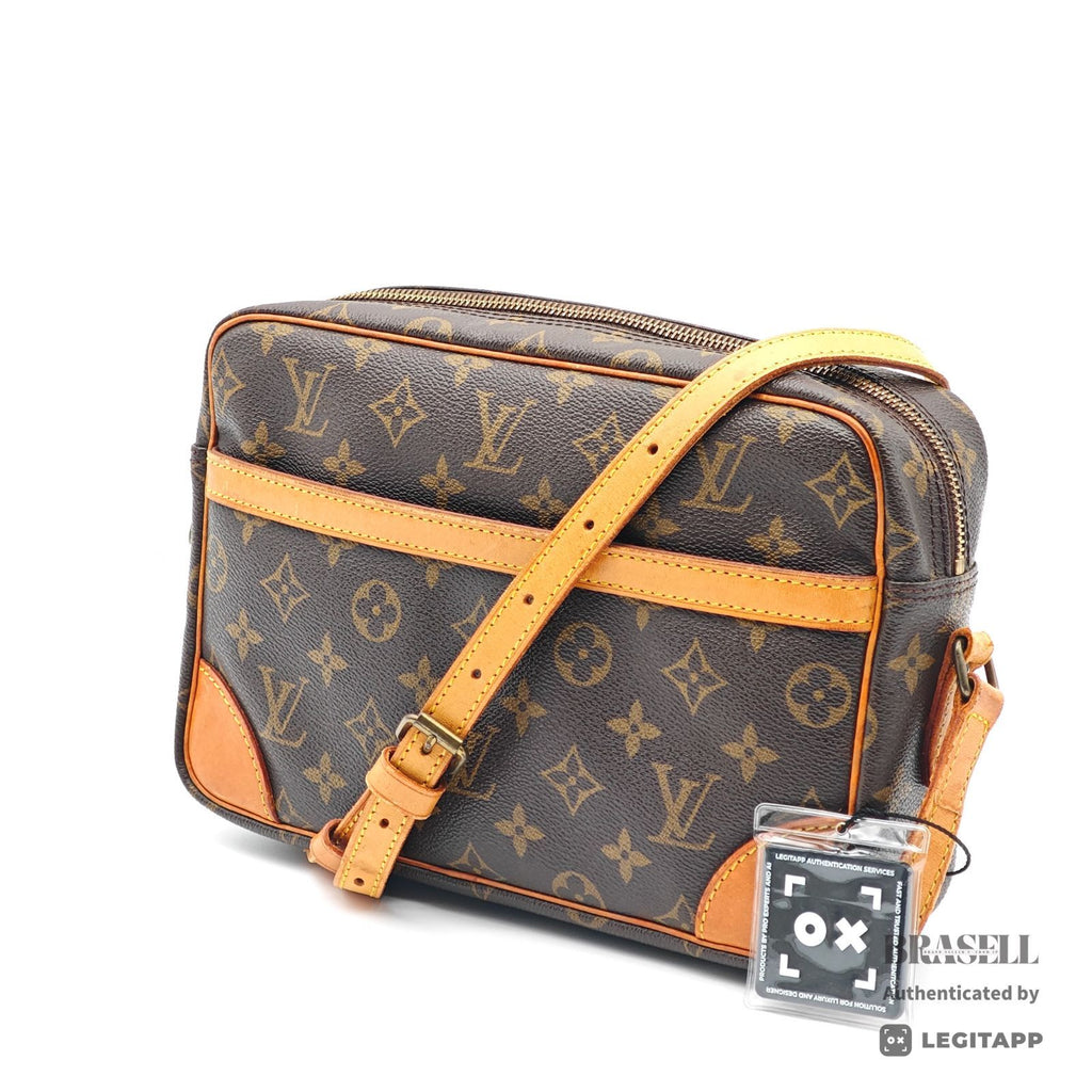LOUIS VUITTON Monogram Trocadero 27 M51274 Shoulder Bag【ImportFeeFREE】