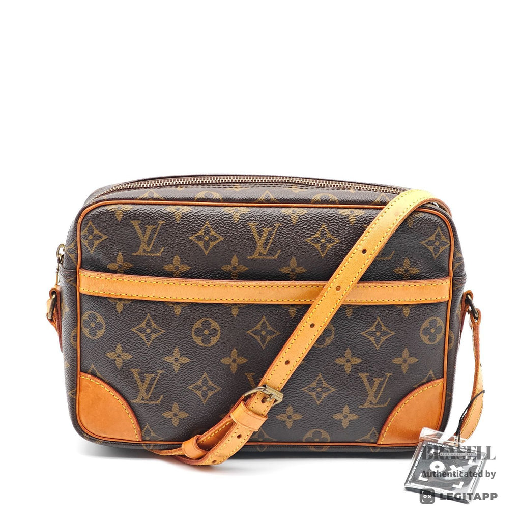 LOUIS VUITTON Monogram Trocadero 27 M51274 Shoulder Bag【ImportFeeFREE】