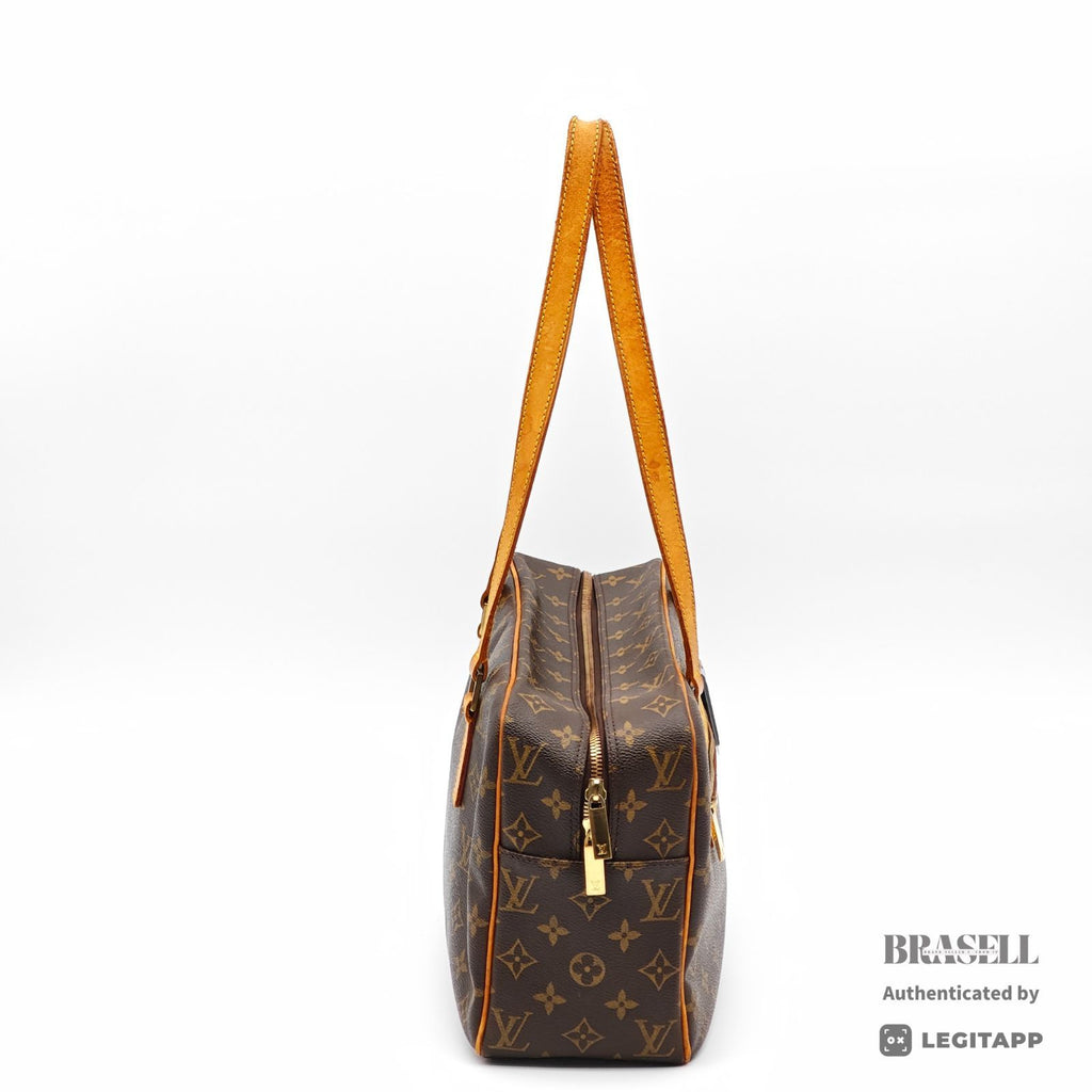 LOUIS VUITTON Cite GM Hand Bag Tote Monogram Canvas M51181 【ImportFeeFREE】
