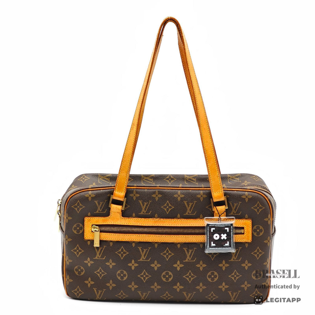 LOUIS VUITTON Cite GM Hand Bag Tote Monogram Canvas M51181 【ImportFeeFREE】