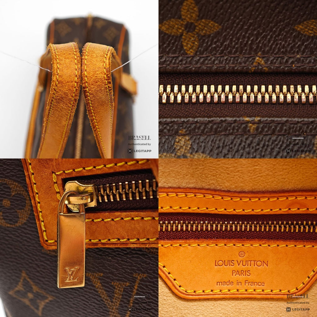 LOUIS VUITTON Cite GM Hand Bag Tote Monogram Canvas M51181 【ImportFeeFREE】