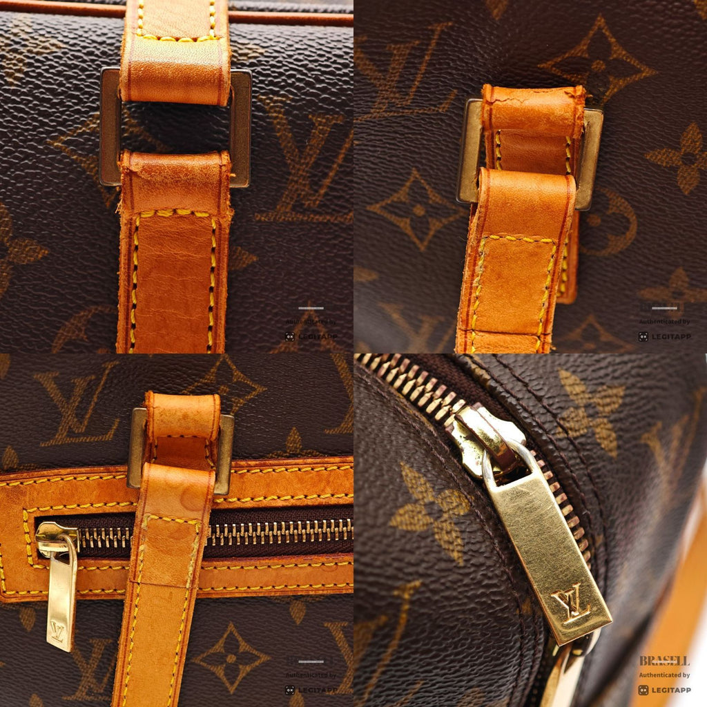 LOUIS VUITTON Cite GM Hand Bag Tote Monogram Canvas M51181 【ImportFeeFREE】