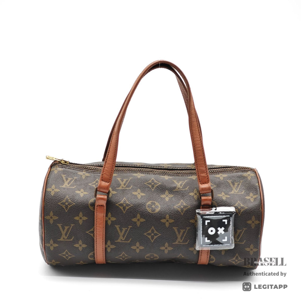 LOUIS VUITTON Papillon 30 M51385 Shoulder Bag Brown Women's【ImportFeeFREE】