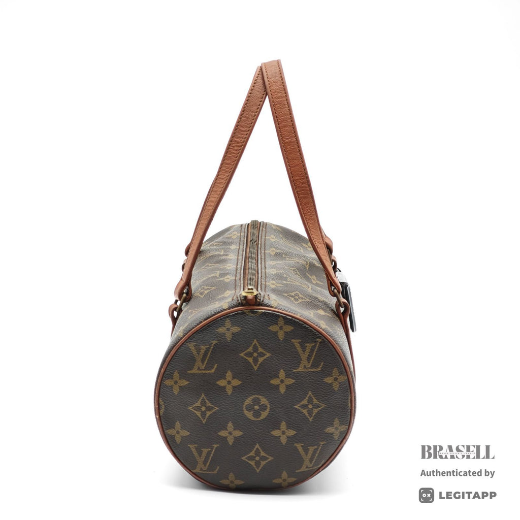 LOUIS VUITTON Papillon 30 M51385 Shoulder Bag Brown Women's【ImportFeeFREE】