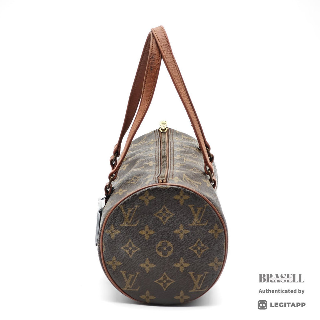LOUIS VUITTON Papillon 30 M51385 Shoulder Bag Brown Women's【ImportFeeFREE】