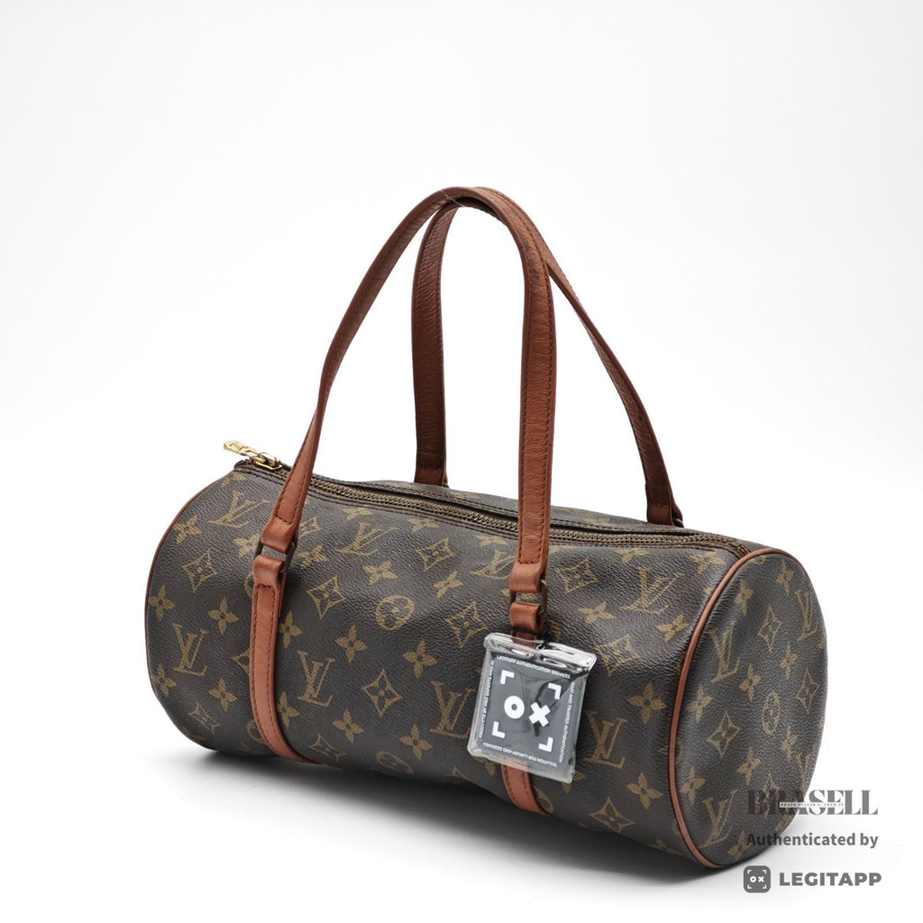 LOUIS VUITTON Papillon 30 M51385 Shoulder Bag Brown Women's【ImportFeeFREE】