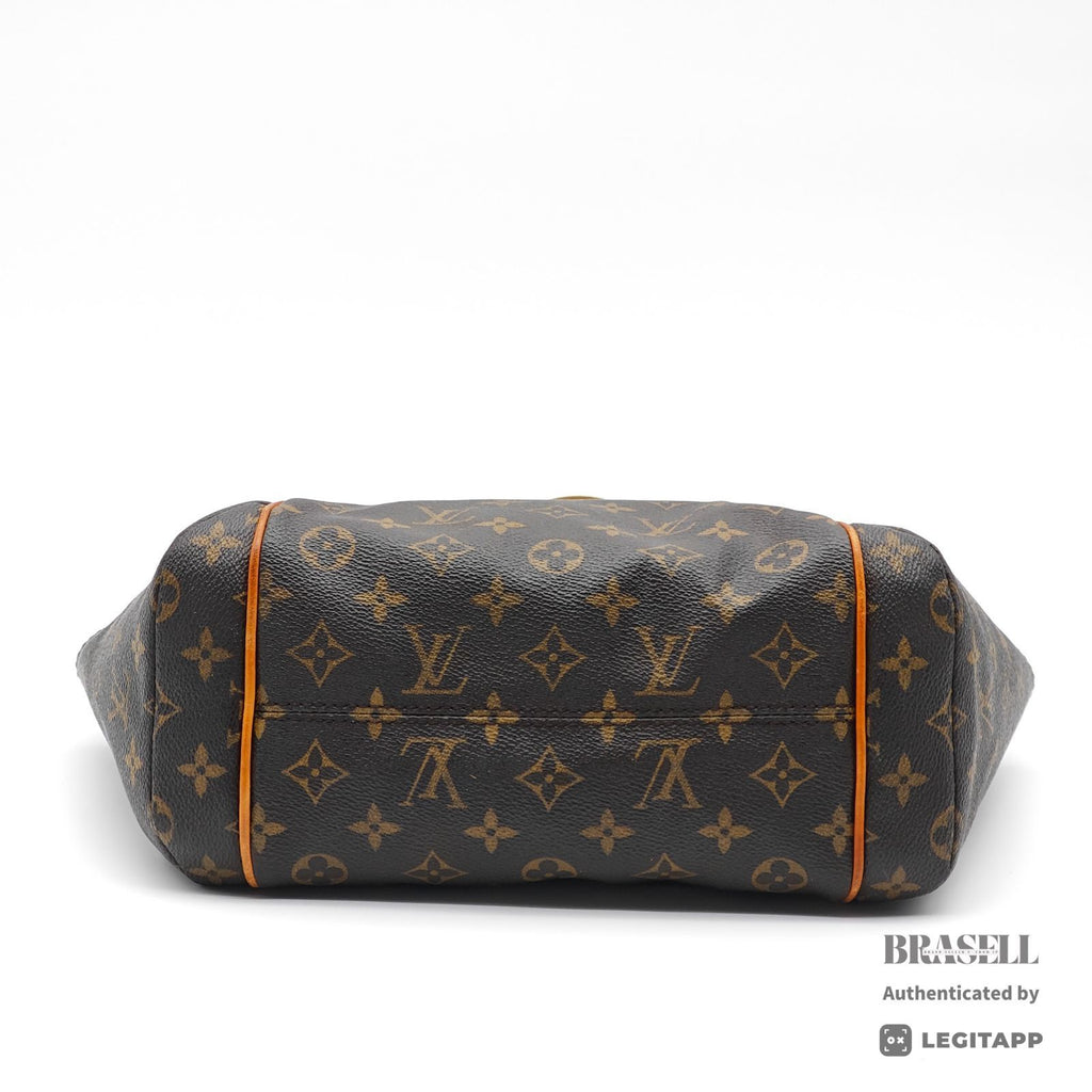 LOUIS VUITTON Monogram Totally PM M56688 Tote Bag Brown【ImportFeeFREE】