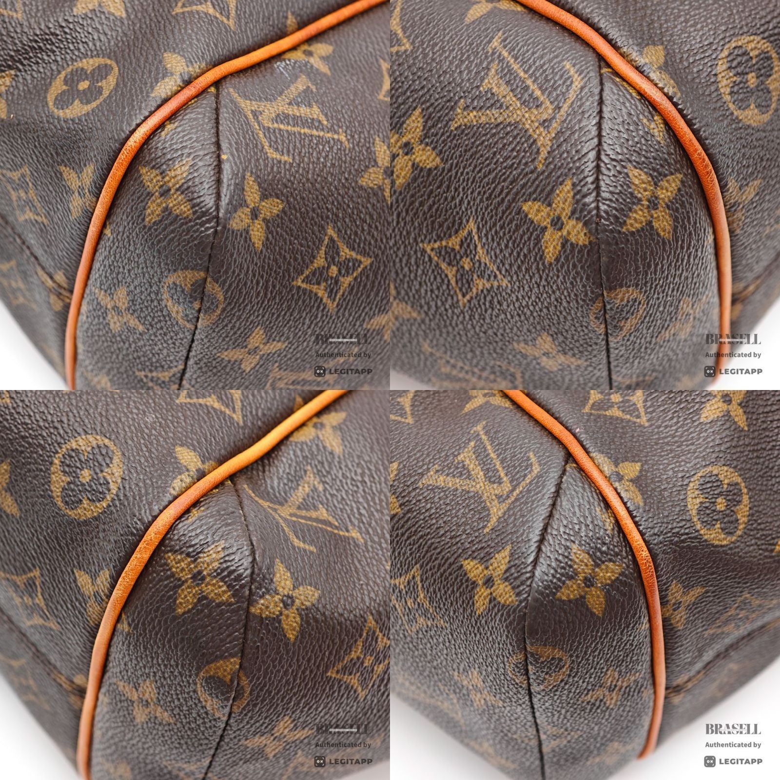 LOUIS VUITTON Monogram Totally PM M56688 Tote Bag Brown【ImportFeeFREE】
