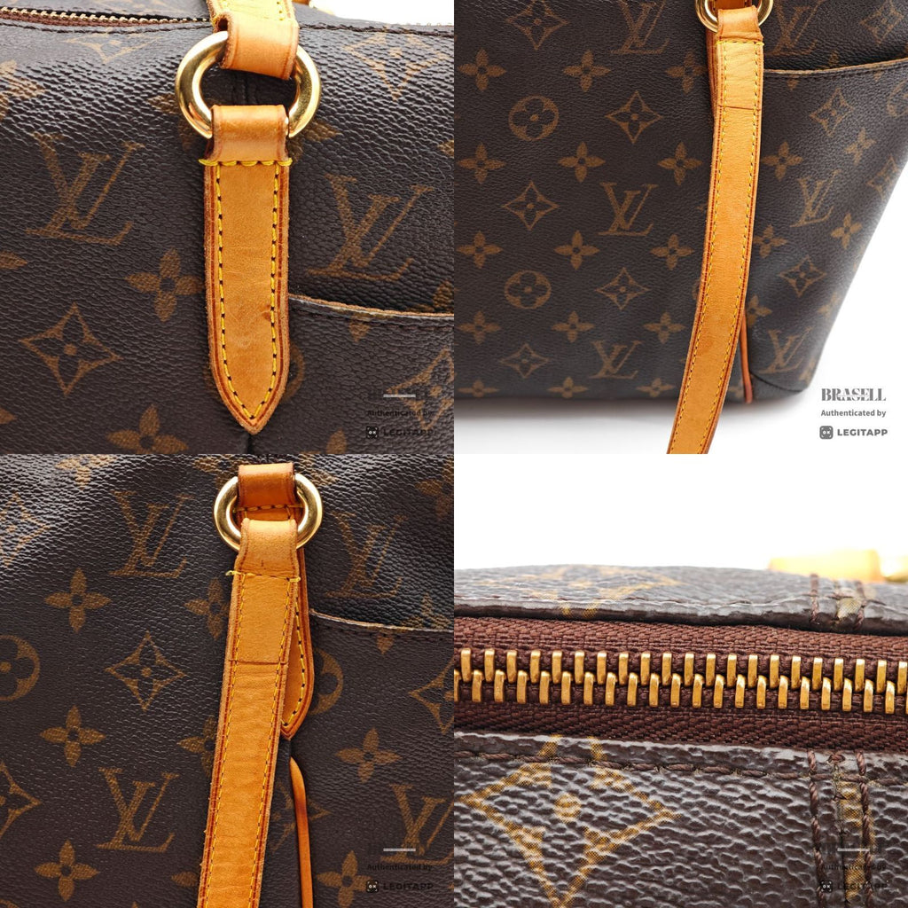 LOUIS VUITTON Monogram Totally PM M56688 Tote Bag Brown【ImportFeeFREE】