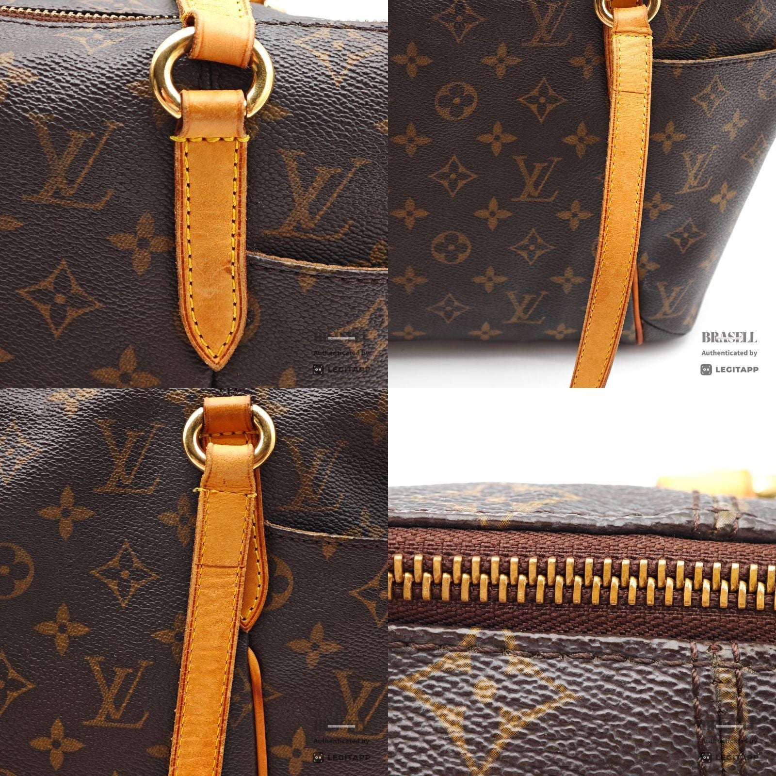 LOUIS VUITTON Monogram Totally PM M56688 Tote Bag Brown【ImportFeeFREE】