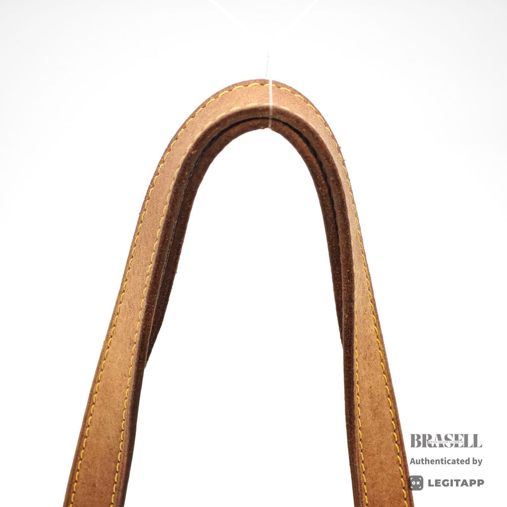 LOUIS VUITTON Monogram Cabas Piano M51148 Tote Bag Brown 【ImportFeeFREE】