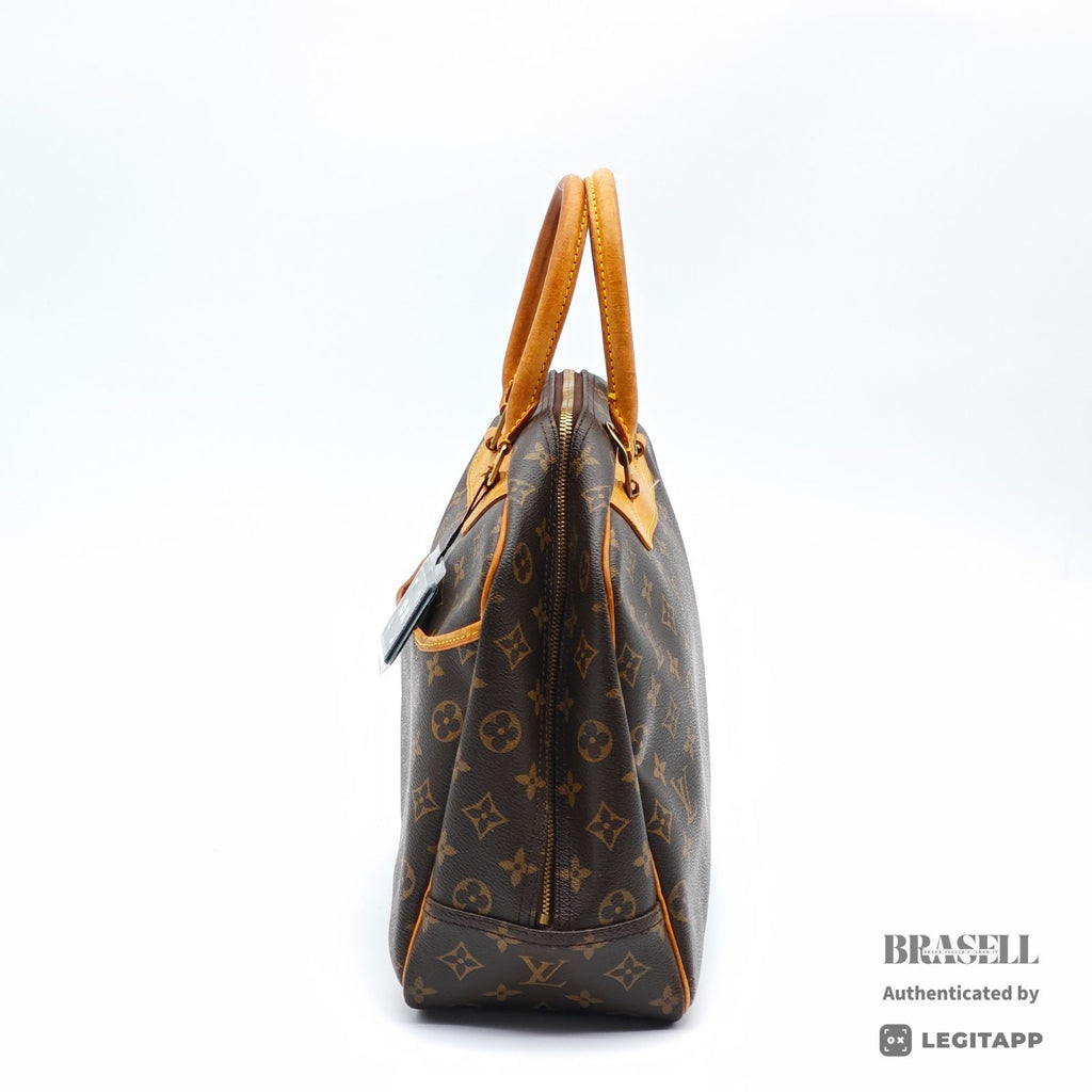 LOUIS VUITTON Deauville Hand Bag Monogram Canvas M47270 【ImportFeeFREE】