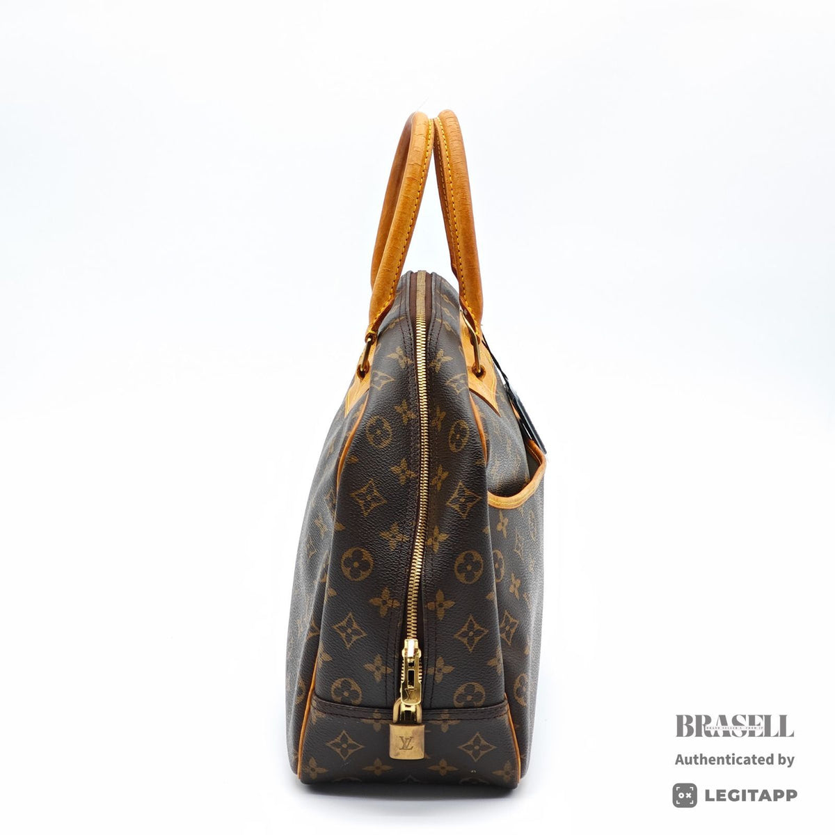 LOUIS VUITTON Deauville Hand Bag Monogram Canvas M47270 【ImportFeeFREE】