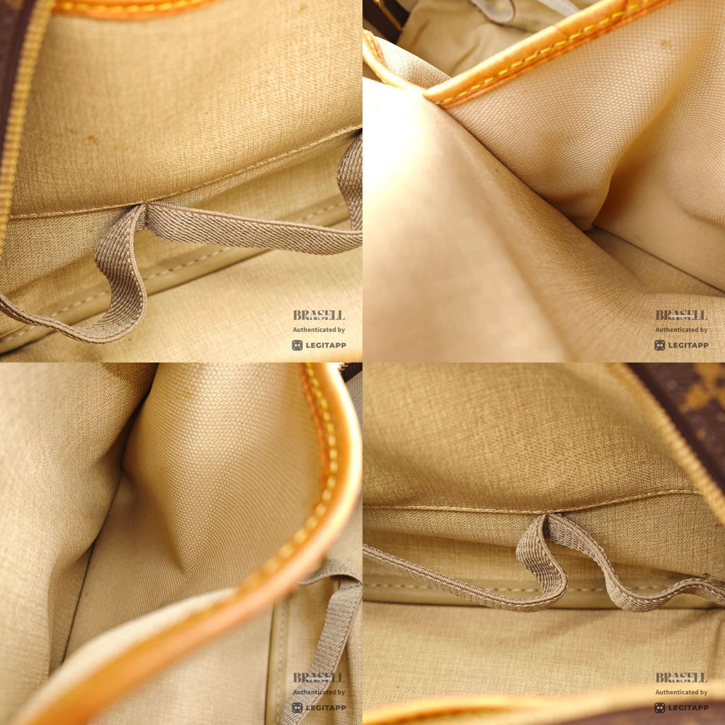 LOUIS VUITTON Deauville Hand Bag Monogram Canvas M47270 【ImportFeeFREE】