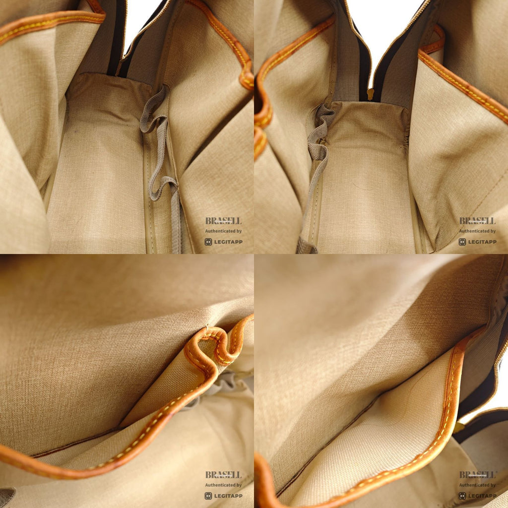 LOUIS VUITTON Deauville Hand Bag Monogram Canvas M47270 【ImportFeeFREE】
