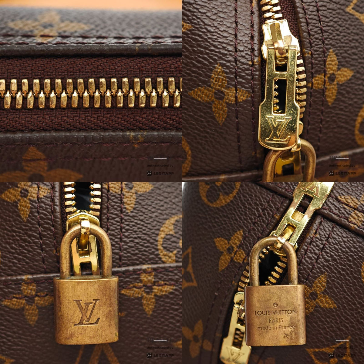 LOUIS VUITTON Deauville Hand Bag Monogram Canvas M47270 【ImportFeeFREE】