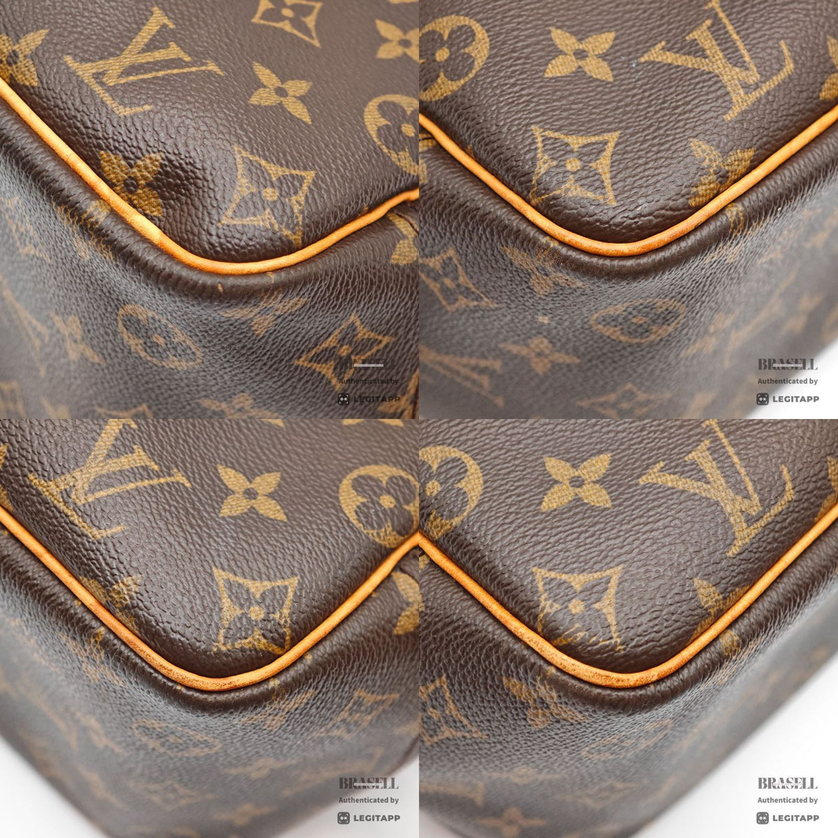 LOUIS VUITTON Deauville Hand Bag Monogram Canvas M47270 【ImportFeeFREE】