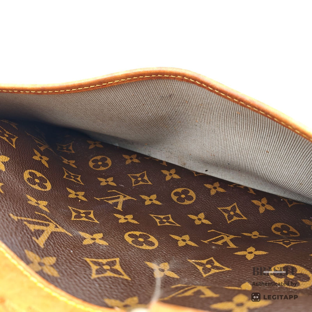 LOUIS VUITTON Deauville Hand Bag Monogram Canvas M47270 【ImportFeeFREE】
