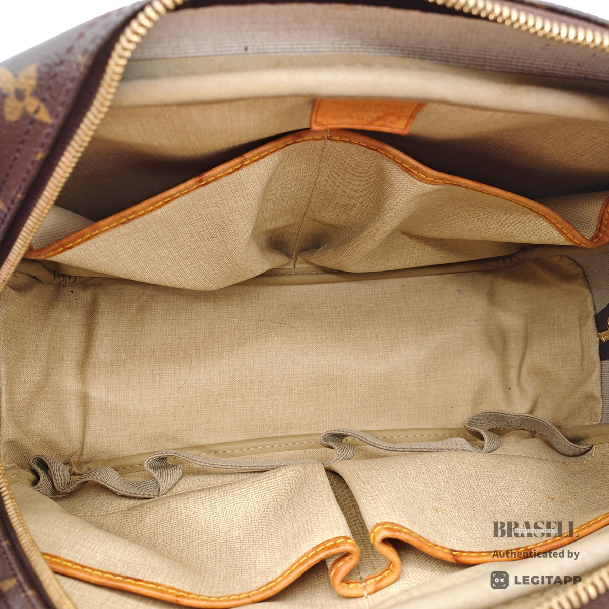 LOUIS VUITTON Deauville Hand Bag Monogram Canvas M47270 【ImportFeeFREE】