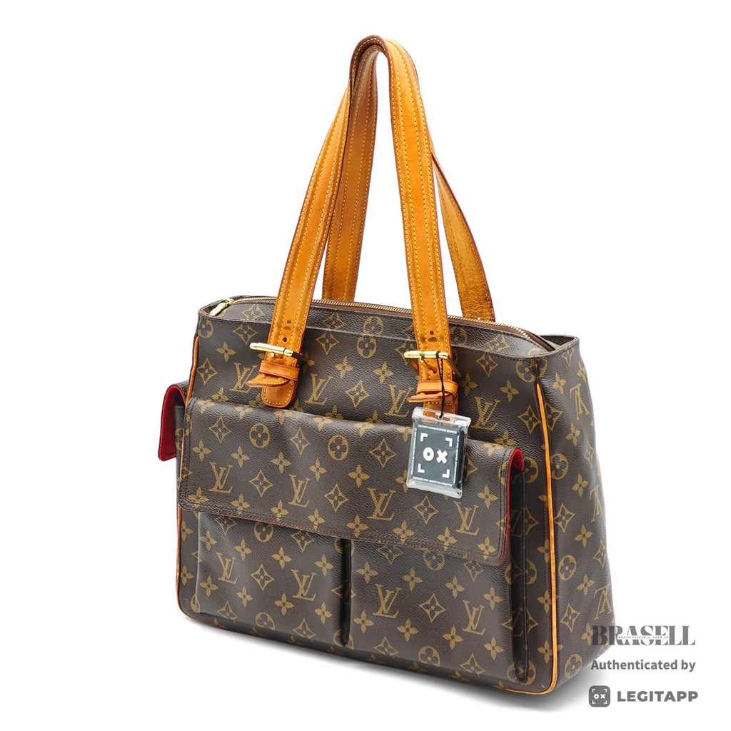 LOUIS VUITTON Multipli Cite Hand Bag Monogram Canvas M51162 【ImportFeeFREE】