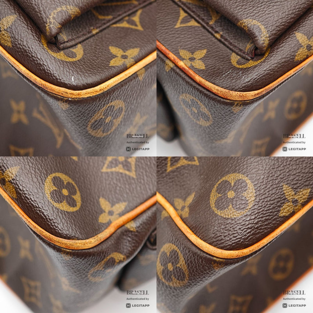 LOUIS VUITTON Multipli Cite Hand Bag Monogram Canvas M51162 【ImportFeeFREE】