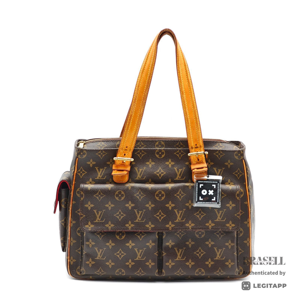 LOUIS VUITTON Multipli Cite Hand Bag Monogram Canvas M51162 【ImportFeeFREE】
