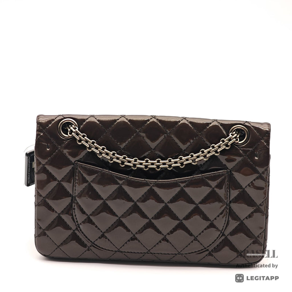 CHANEL 2.55 Chain Shoulder Bag Brown Leather Flap Handbag 【ImportFeeFREE】