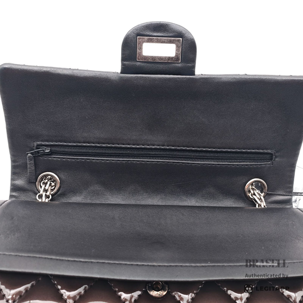 CHANEL 2.55 Chain Shoulder Bag Brown Leather Flap Handbag 【ImportFeeFREE】