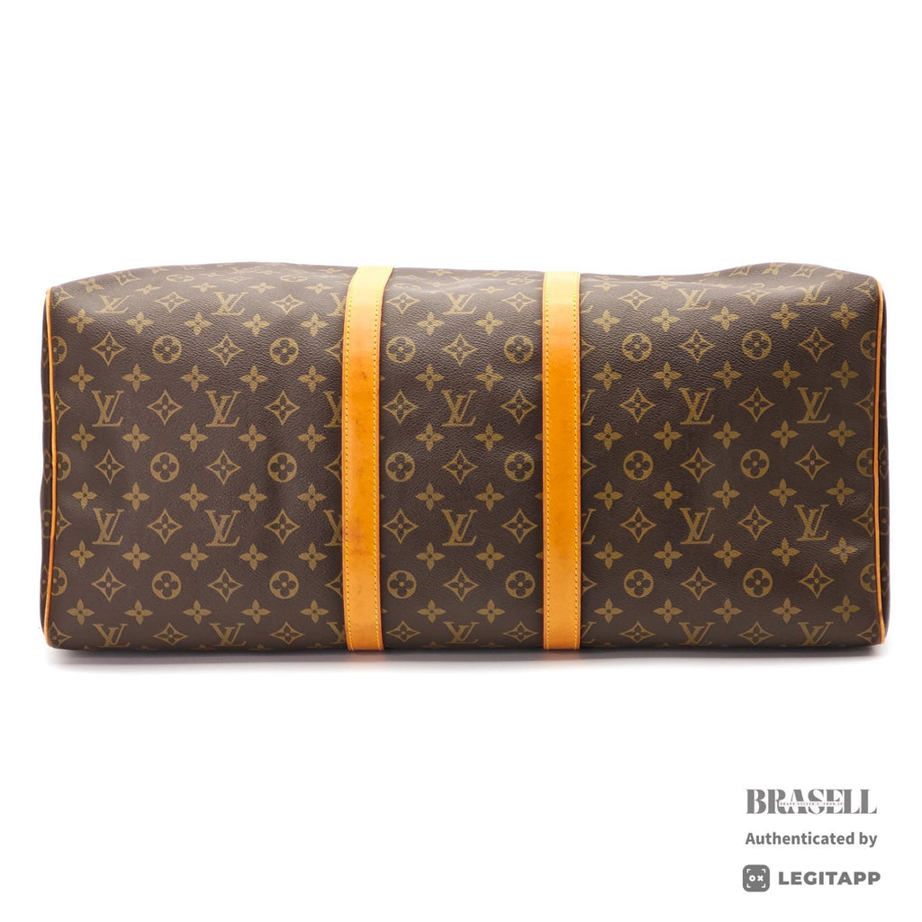 LOUIS VUITTON Monogram Keepall 55 M41424 Boston Travel Bag【ImportFeeFREE】