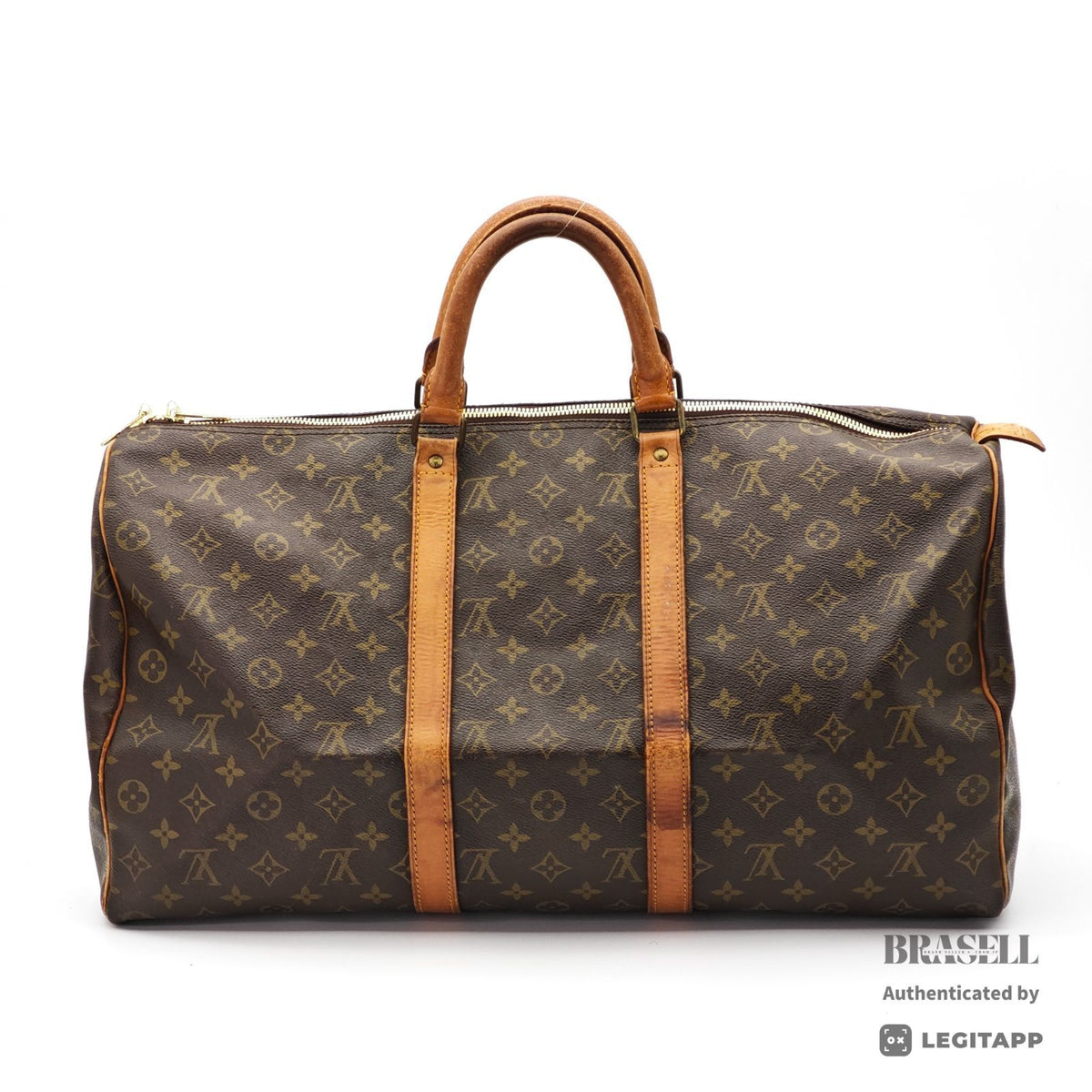 LOUIS VUITTON Monogram Keepall 50 M41426 Boston Travel Bag【ImportFeeFREE】