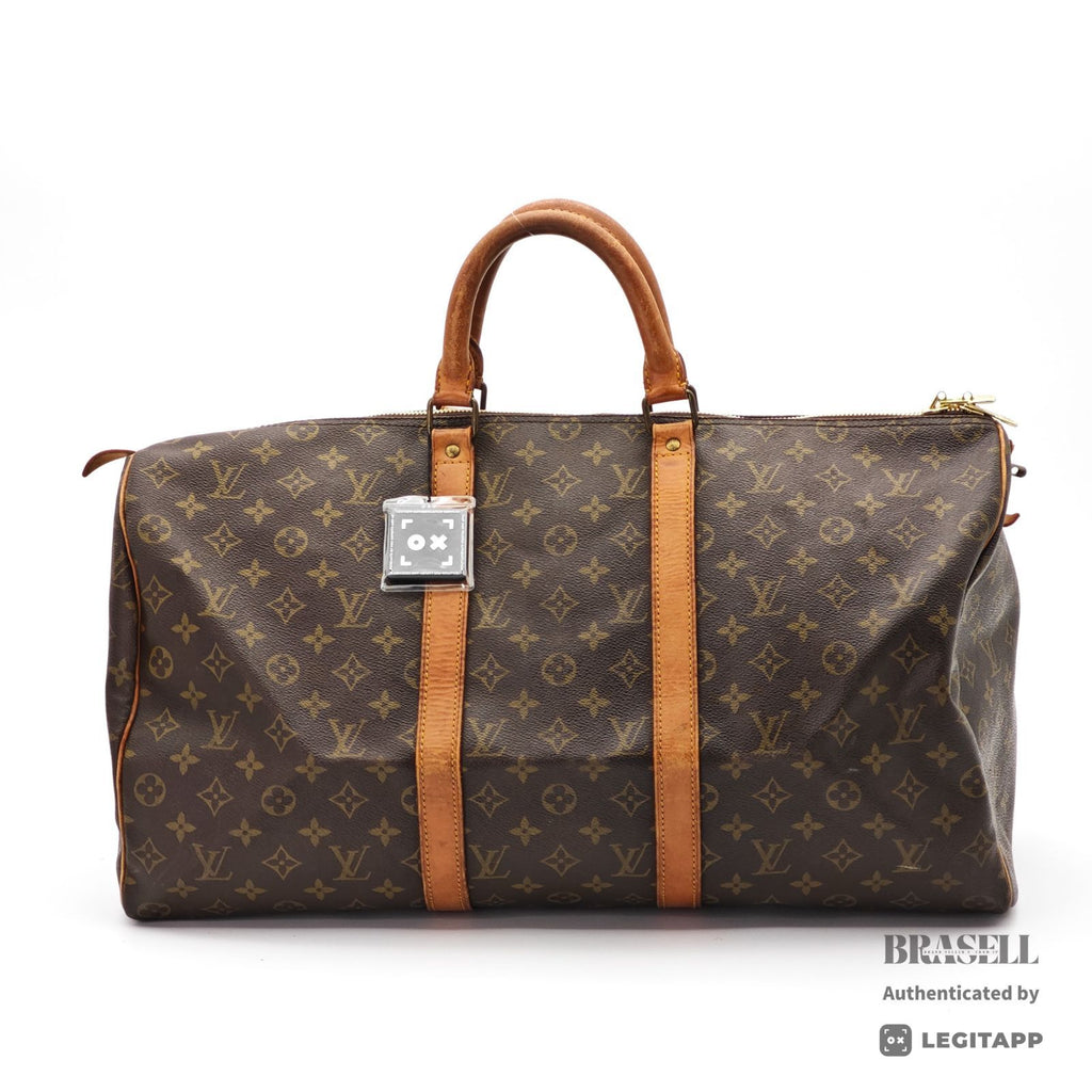 LOUIS VUITTON Monogram Keepall 50 M41426 Boston Travel Bag【ImportFeeFREE】